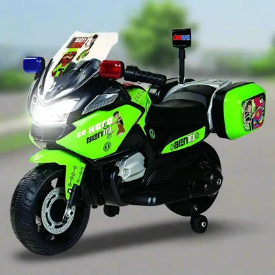 World On Wheels | Officially Licensed Ben10 (2W) ride ons Kids Bike - 3-5 Years