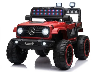 World On Wheels kids 518 Jeep 4x4 Battery Operated Ride-On for Kids – Luxury Painted Edition with LED Lights