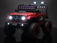 World On Wheels kids 518 Jeep 4x4 Battery Operated Ride-On for Kids – Luxury Painted Edition with LED Lights  image 6