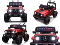 World On Wheels kids 518 Jeep 4x4 Battery Operated Ride-On for Kids – Luxury Painted Edition with LED Lights  image 7