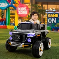 WOW Polaris Battery Operated Ride-On Jeep for Kids | Electric Ride-On Car with LED Lights image 2