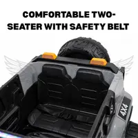 WOW Polaris Battery Operated Ride-On Jeep for Kids | Electric Ride-On Car with LED Lights image 8