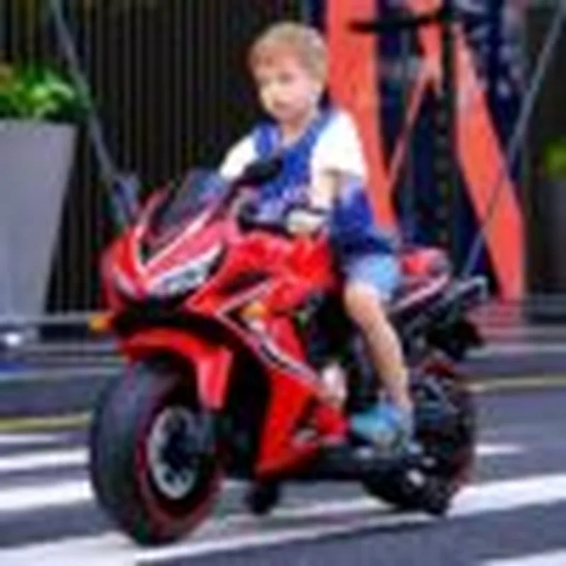 Kids Bike – Electric Bike CBR999 / N999 2 Motor Drive Kids Battery Operated Ride on Bike for Kids with Better Grip