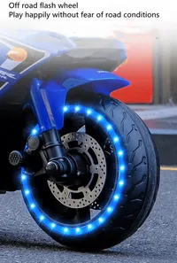 Kids Bike – Electric Bike CBR999 / N999 2 Motor Drive Kids Battery Operated Ride on Bike for Kids with Better Grip image 5