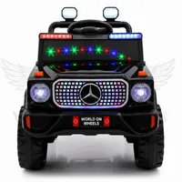 WOW 80T Kids Battery Operated Ride-On Jeep – Black image 3
