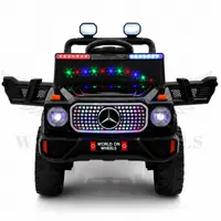 WOW 80T Kids Battery Operated Ride-On Jeep – Black image 5