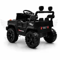 WOW 80T Kids Battery Operated Ride-On Jeep – Black image 6