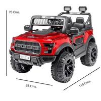 Kids Car / Kids Jeep World On Wheels – POBO Battery Operated Ride on car for child | Ride on Jeep | Mode No. FLP888-P22 | Bluetooth image 4