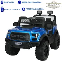 Kids Car / Kids Jeep World On Wheels – POBO Battery Operated Ride on car for child | Ride on Jeep | Mode No. FLP888-P22 | Bluetooth image 5