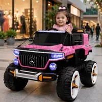 WOW Polaris Kids Battery Operated Ride-On Jeep – Pink image 2