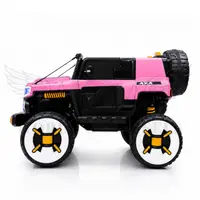 WOW Polaris Kids Battery Operated Ride-On Jeep – Pink image 3