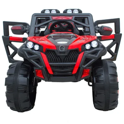 Kids Jeep – World On Wheels BQ2188 4X4 – 5 Motors – 12v Battery Operated Ride on Jeep with Swing / Rocking function for Happy Kids