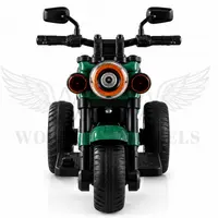 WOW Hawk Kids Battery Operated Ride-On Bike – Green image 4