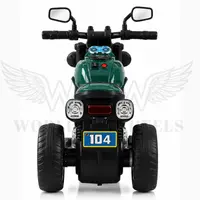 WOW Hawk Kids Battery Operated Ride-On Bike – Green image 6