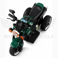 WOW Hawk Kids Battery Operated Ride-On Bike – Green image 7