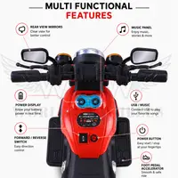 WOW Hawk Kids Battery Operated Ride-On Bike – Red image 8