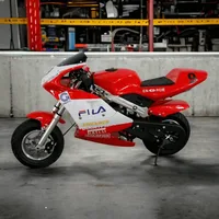 World On Wheels | 49CC Kids Petrol Dirt Bike | Mini Moto Racing Pocket Bike | Up to 10 Years image 1