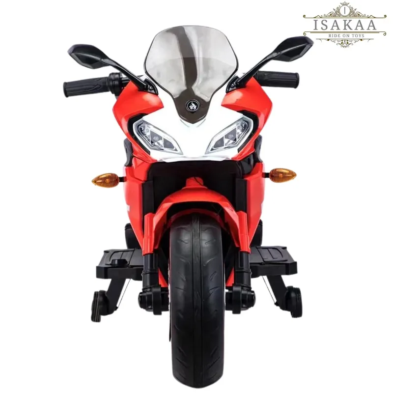 World On Wheels Kids Bike – Battery Operated Kids Toy bike – Big Bike HK1800P – 2-10 Years – 12volts Children Bike