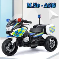 12v battery operated Police bike for kids/baccho ki Police wali bike/rechargeable Police bike image 1