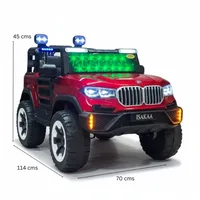 World On Wheels WLP-34 BMW Kids Jeep | Premium Ride-On 4X4 Car with 5 Motors | Remote + App Control | Bluetooth, Music, LED Lights | 6M–8Y | 75kg image 3