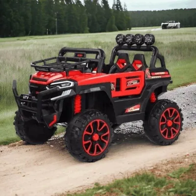 World On Wheels | 4X4 Toys Jeep Battery Operated Ride on Jeep - UTV 2 – 8 Years