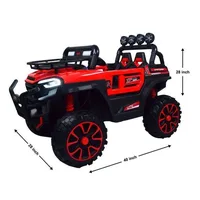 World On Wheels | 4X4 Toys Jeep Battery Operated Ride on Jeep - UTV 2 – 8 Years image 2