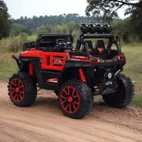 World On Wheels | 4X4 Toys Jeep Battery Operated Ride on Jeep - UTV 2 – 8 Years image 4
