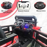 World On Wheels | 4X4 Toys Jeep Battery Operated Ride on Jeep - UTV 2 – 8 Years image 5