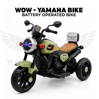 WOW Yamaha Kids Battery Operated Ride-On Bike – Green