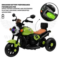 WOW Yamaha Kids Battery Operated Ride-On Bike – Green image 6